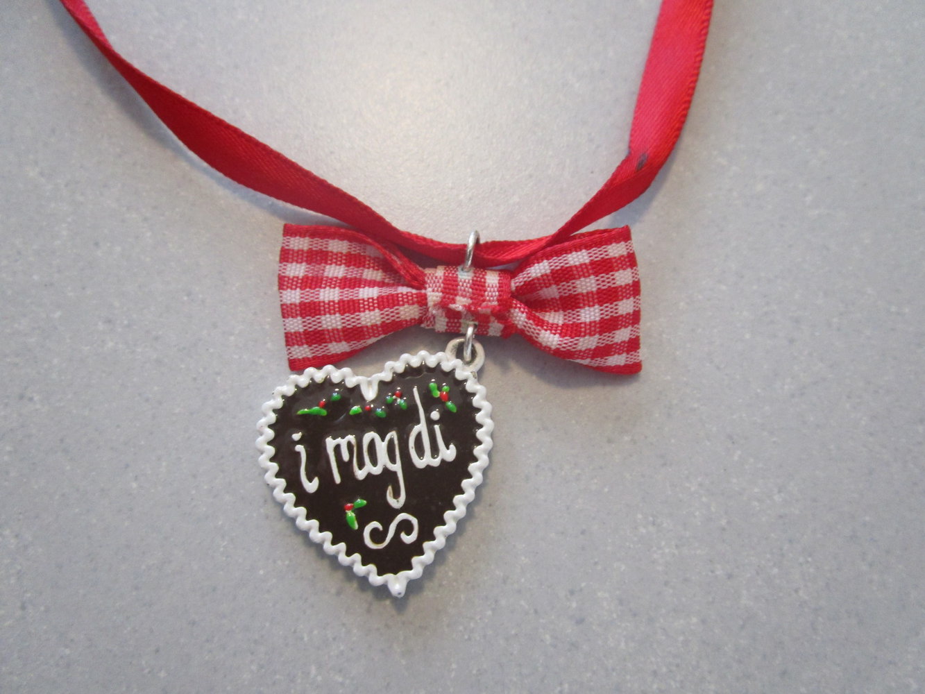 Kette Okoberfest, Trachtenkette, rot 