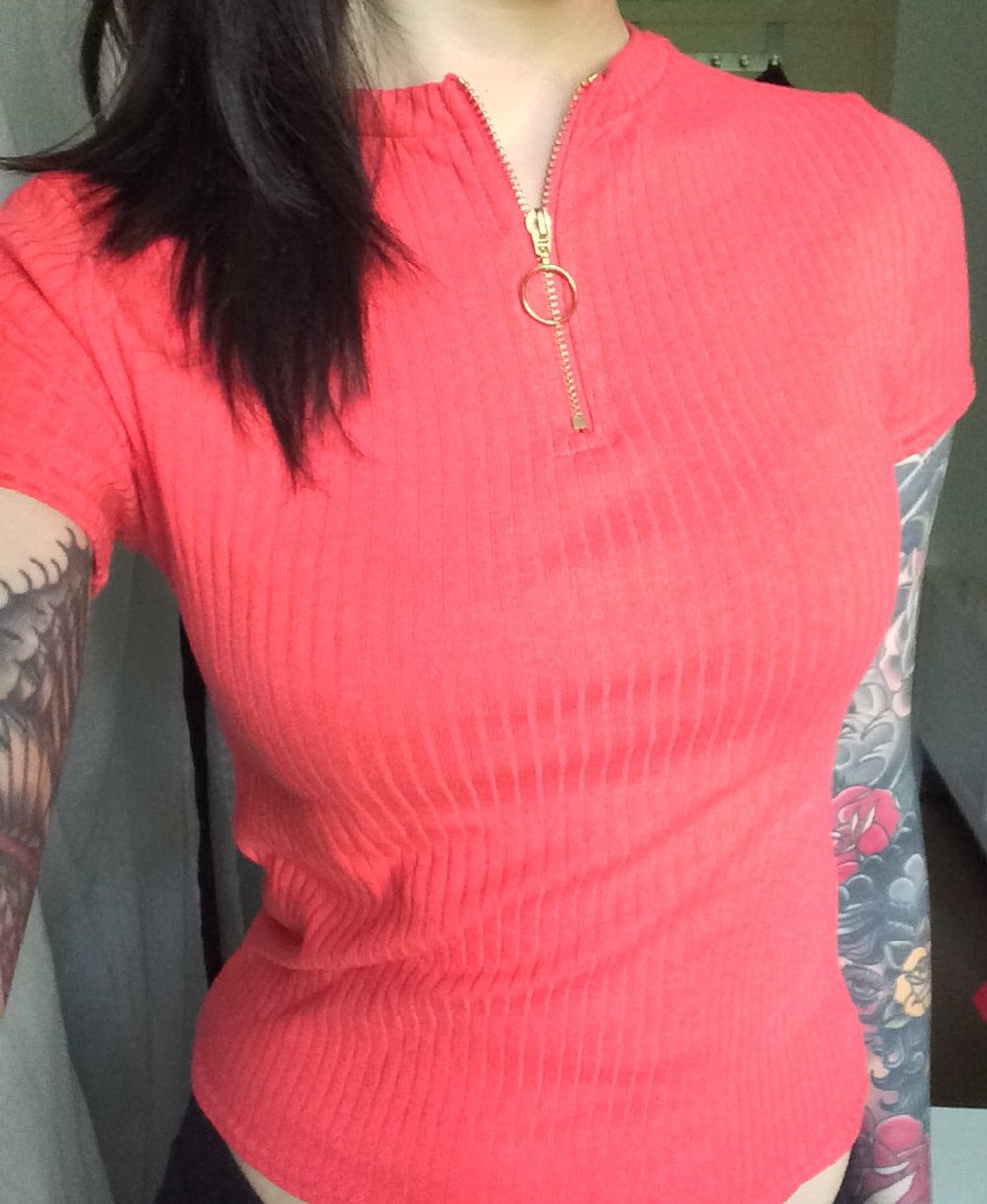 Top mit Reissverschluß H&M 