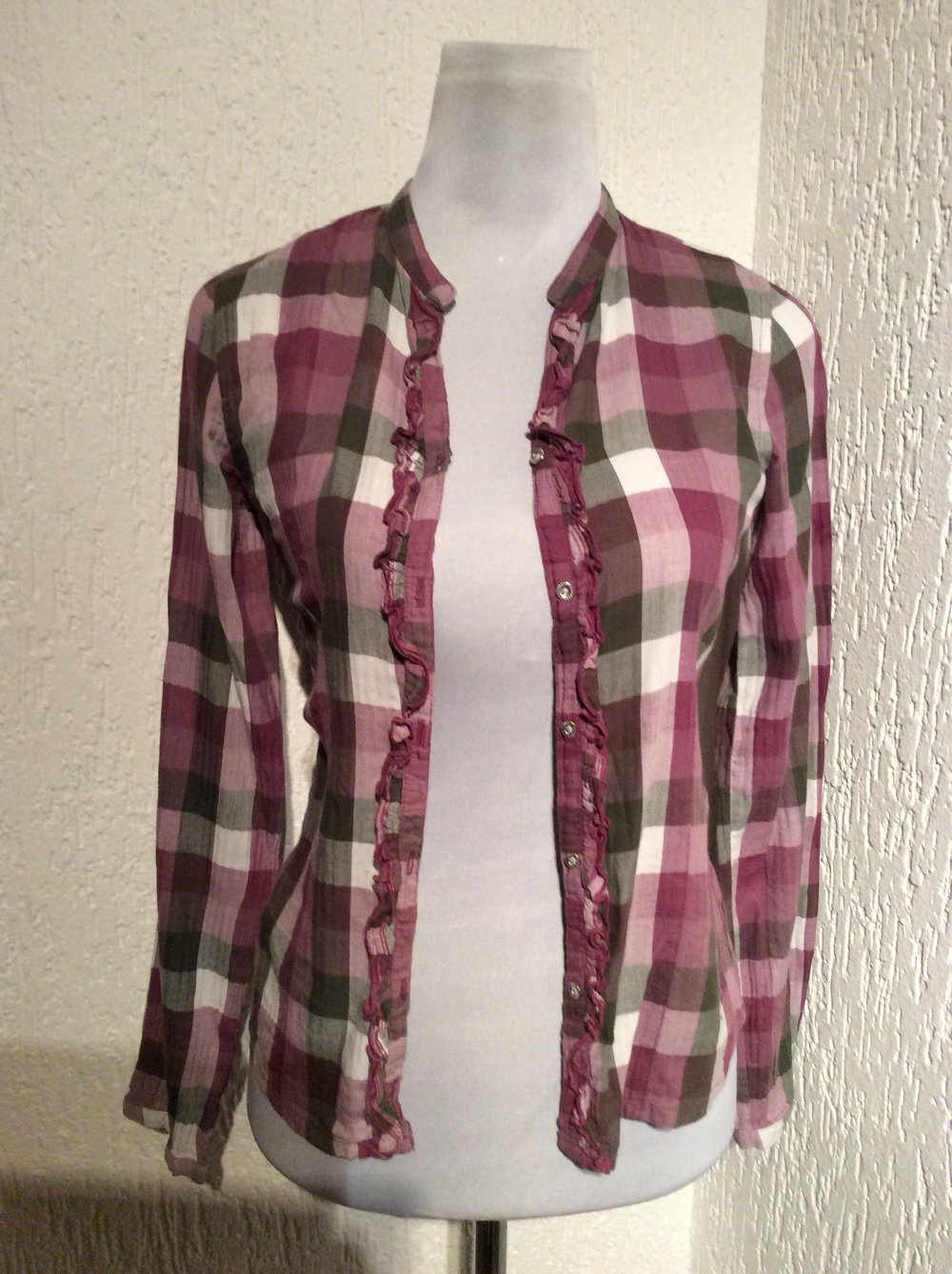 Marc O\\\\\\\\\\\\\\\'Polo Hemd Bluse Größe 152 XXS neuwertig Karo kariert 