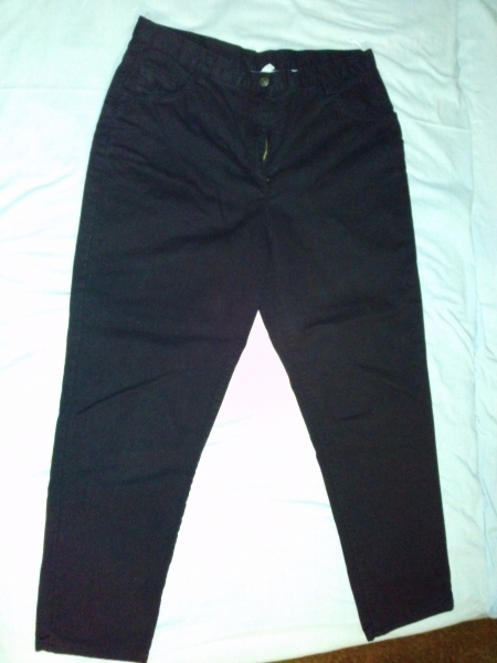 Thermojeans schwarz gefüttert