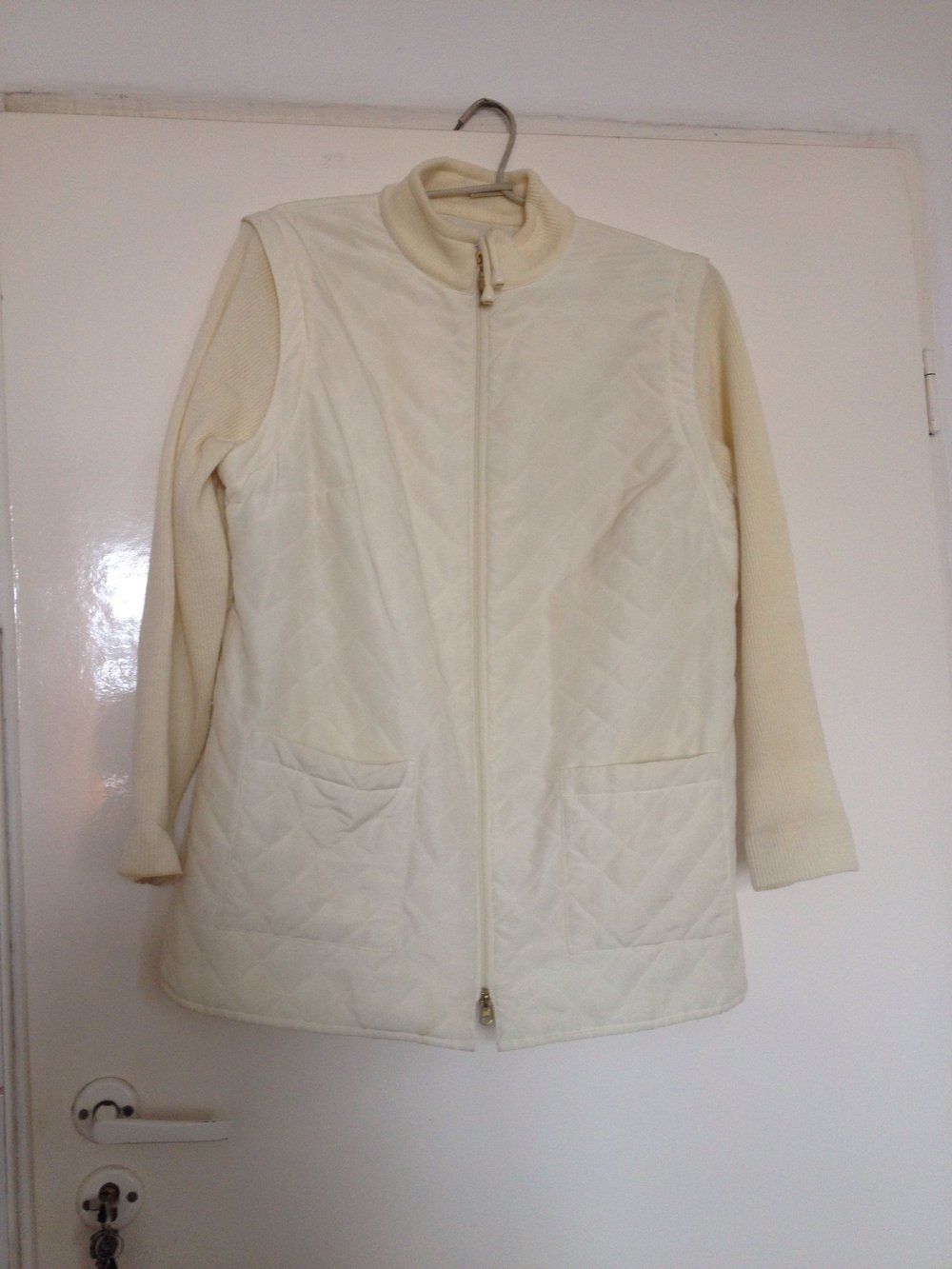 Exklusive Creme Leichte Jacke Jäckchen 