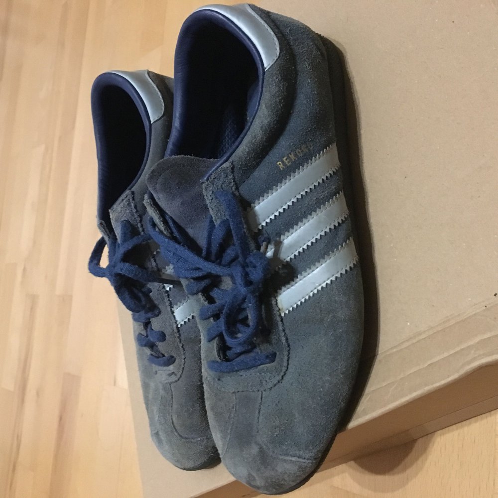 Negende Preventie spuiten Adidas Rekord Schuhe blau Gr. 39 :: Kleiderkorb.de