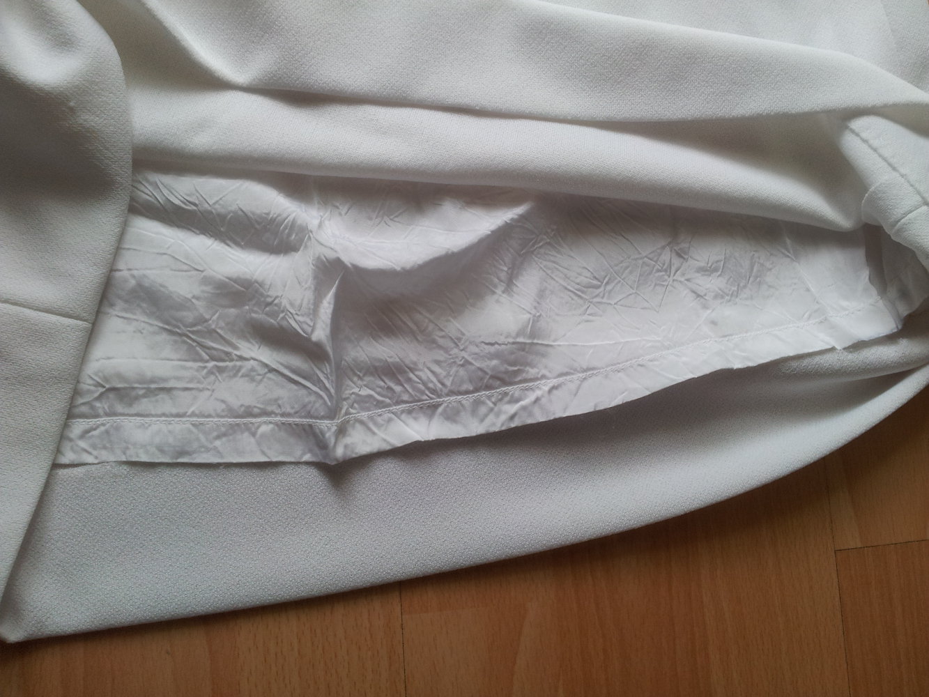 Rock weiß Gr. 44 Gummibund