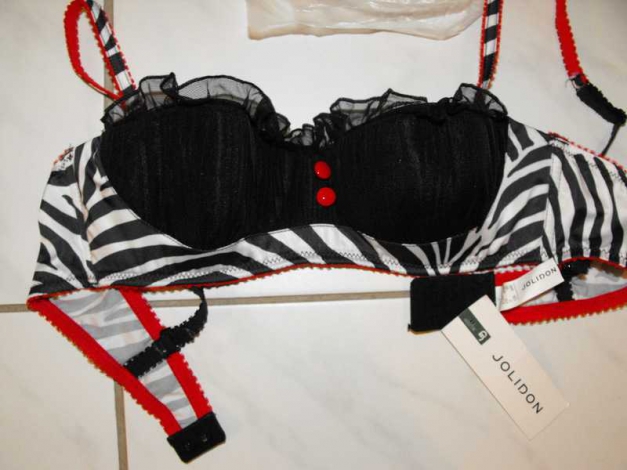 neue Unterwäsche Set Zebra Gr.75A 36/38 edel Marke