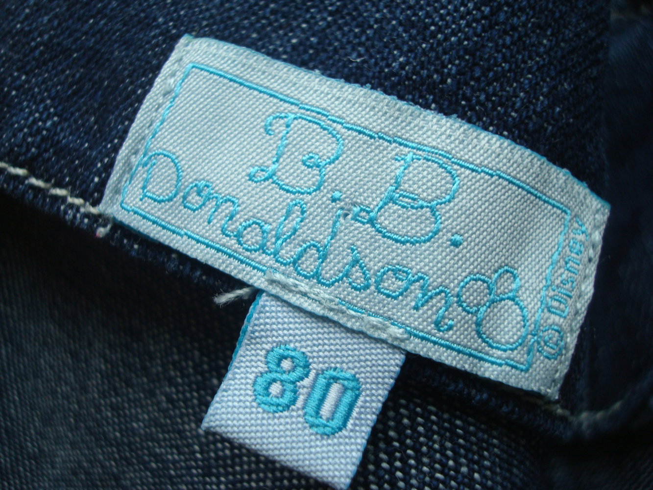 schönes Kleid, Jeanskleid von Donaldson Gr. 80