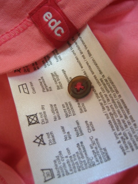 Shirt edc coralle/pink