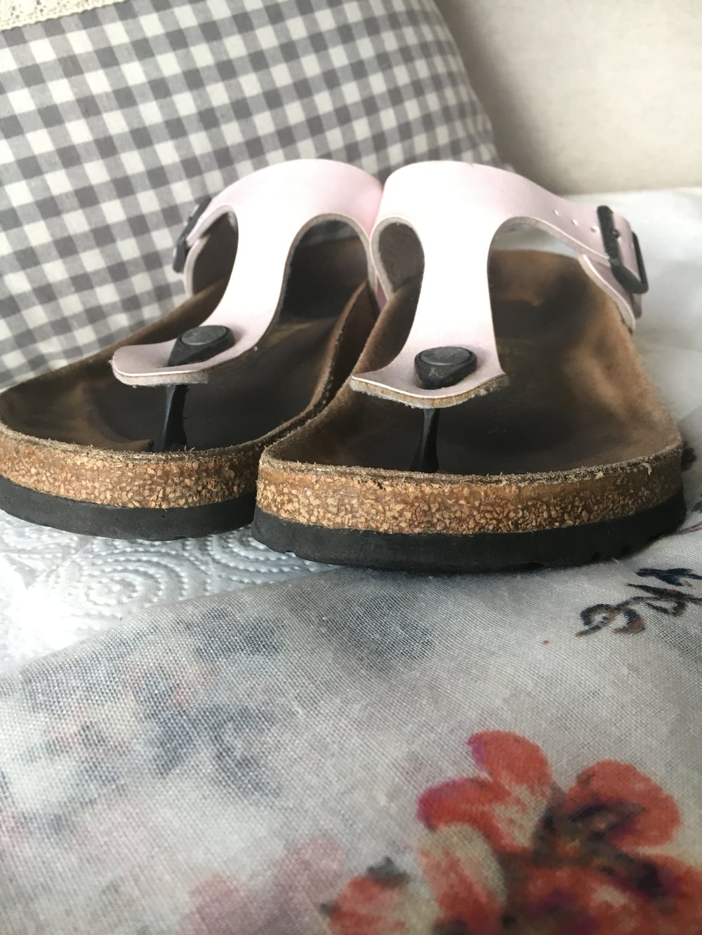 Birkenstock Gizeh Graceful Pearl White Gr. 36 37 normal Kleiderkorb