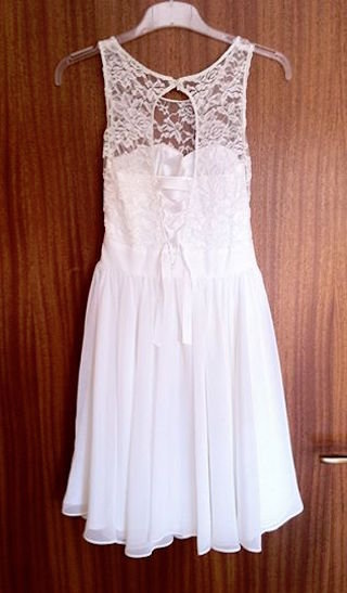 Kurzes Brautkleid/ Standesamtkleid/ Abendkleid * Spitze, Vintage *
