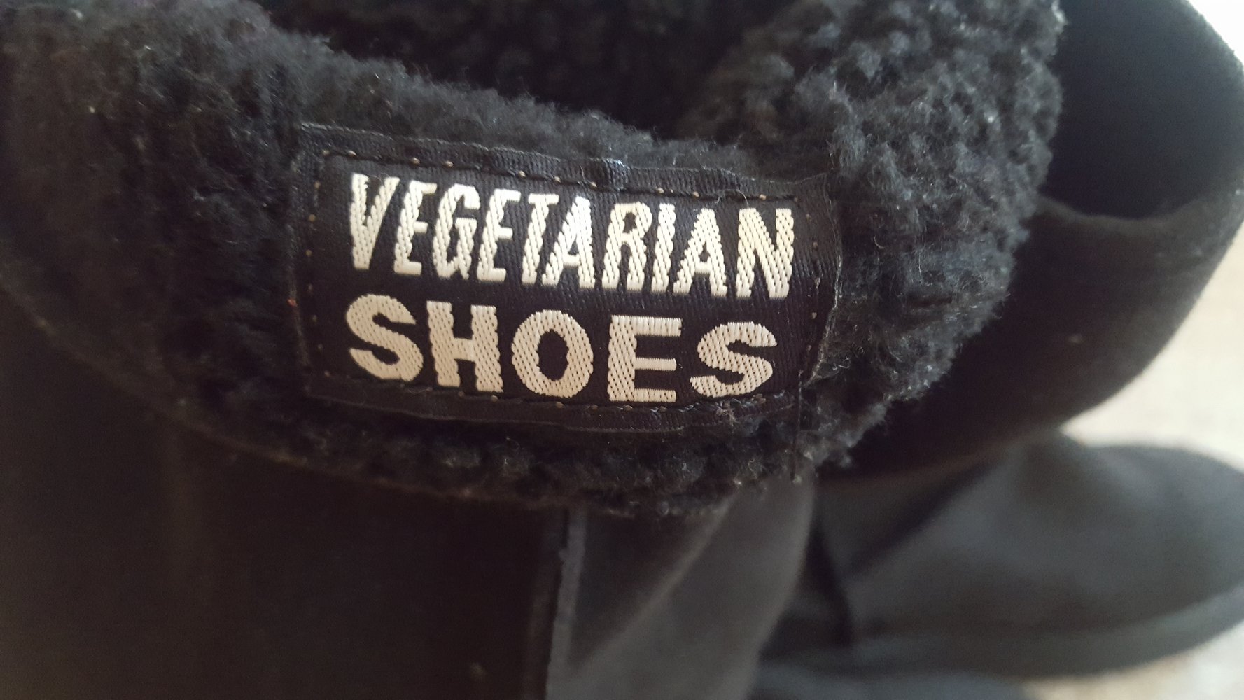 Vegetarian Shoes Highly Snug Boot Black Gr.40