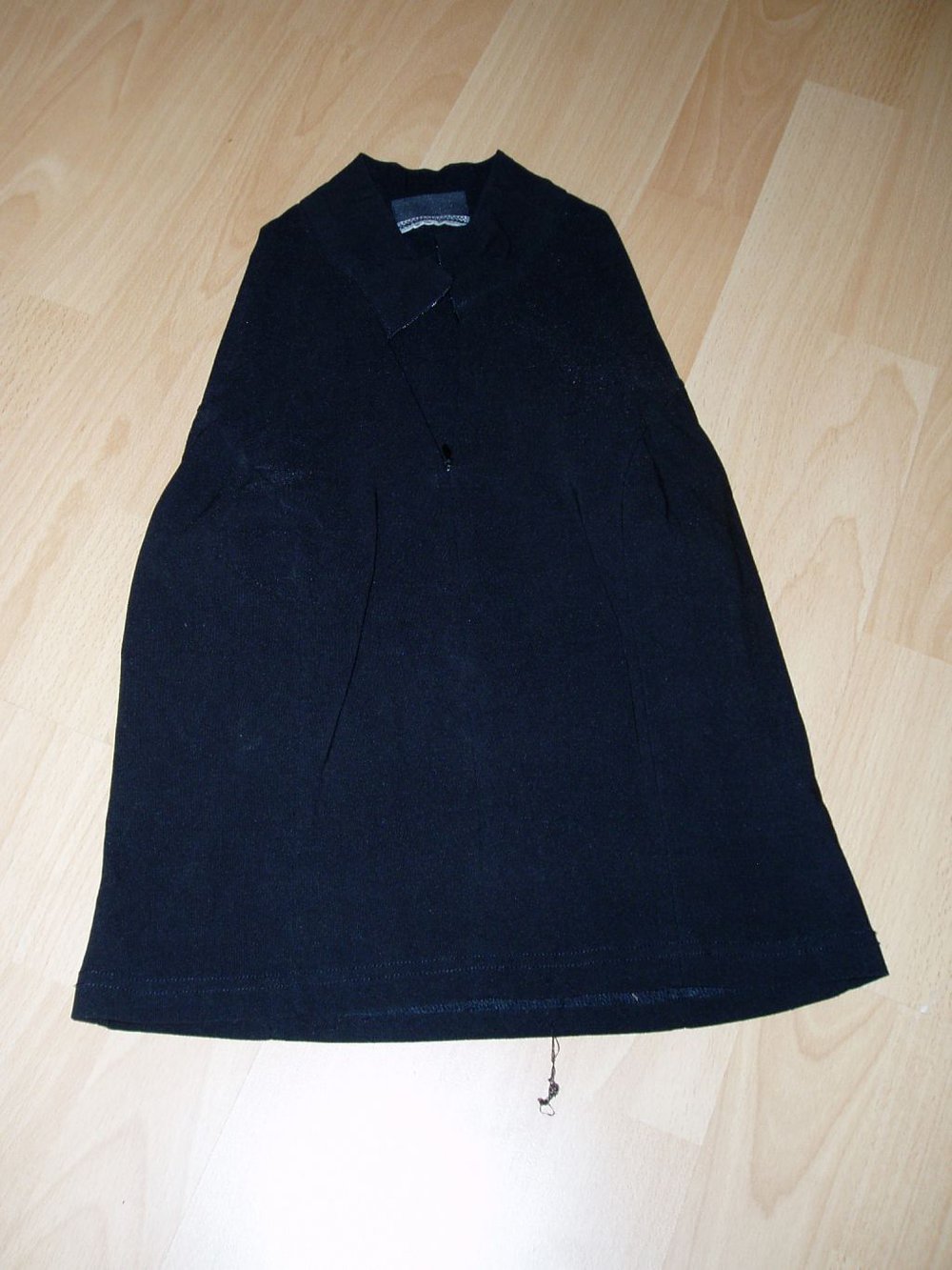 Schwarzes ärmelloses Shirt Gr. 36