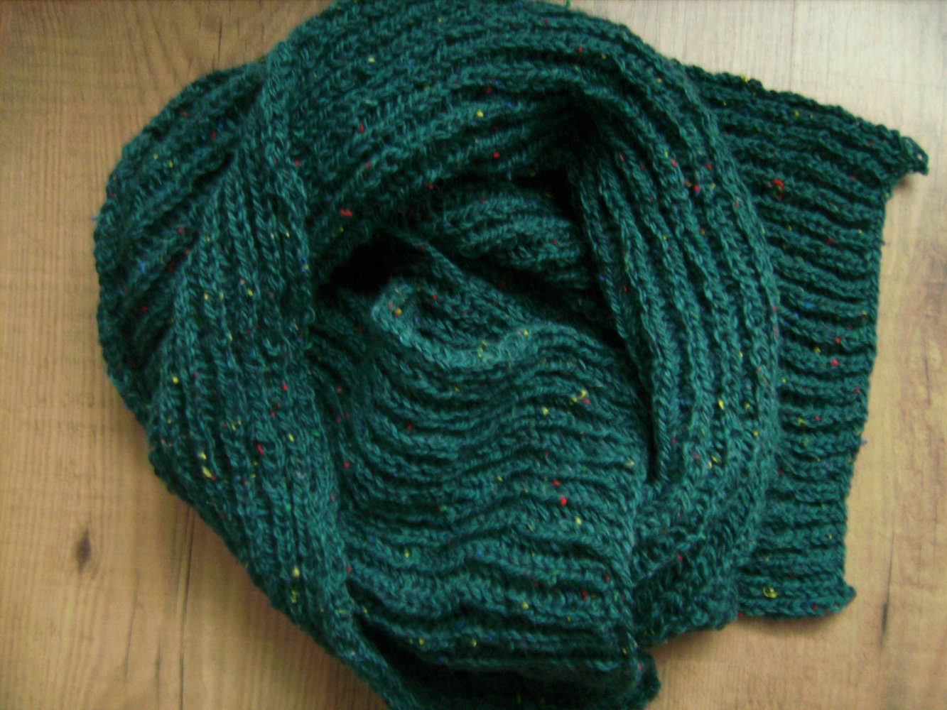 Schal grün - petrol