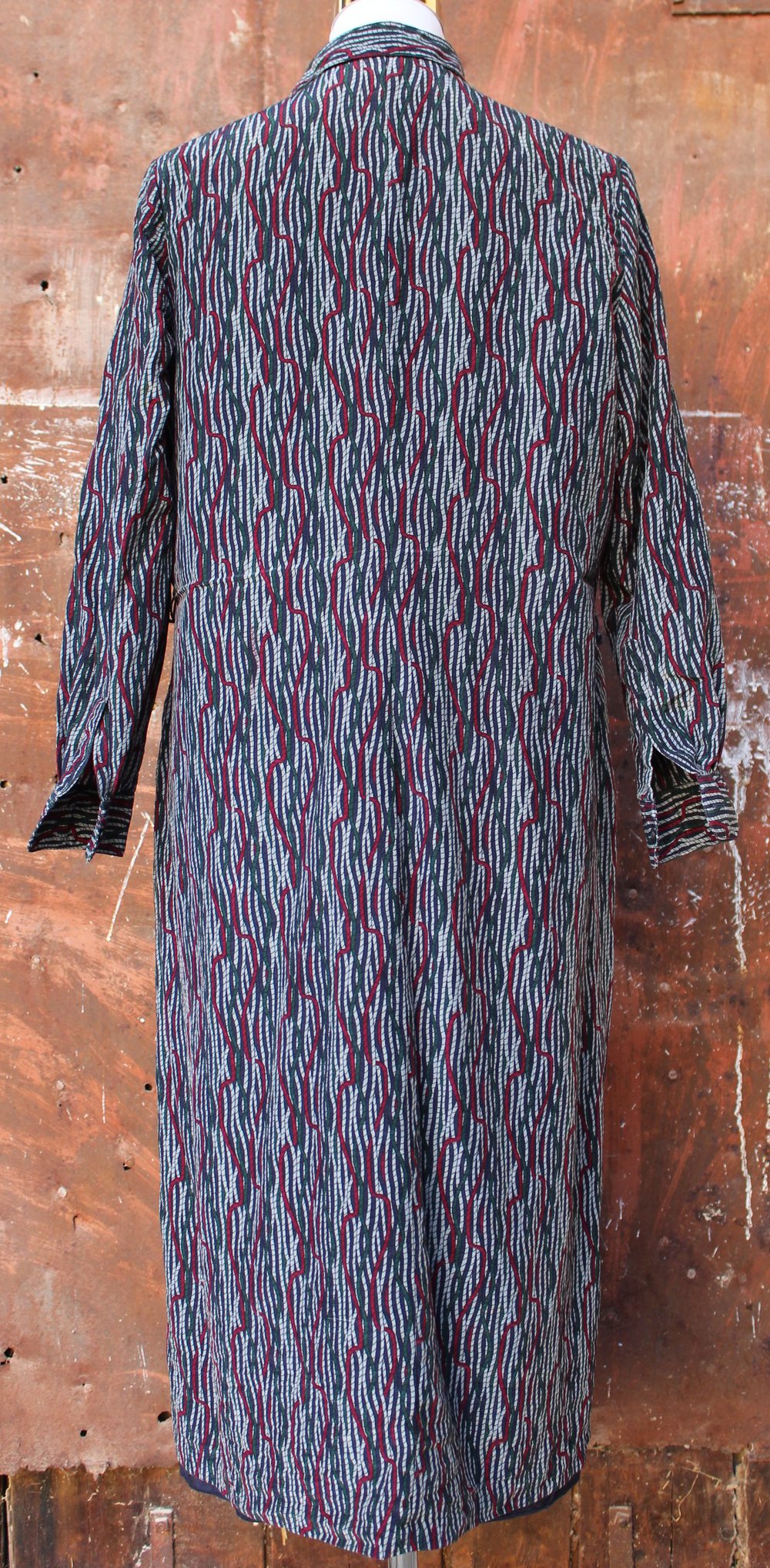 Vintagekleid mit Streifen- bzw. Seilmuster, von Lady Manhattan, in ca. Größe 44-46