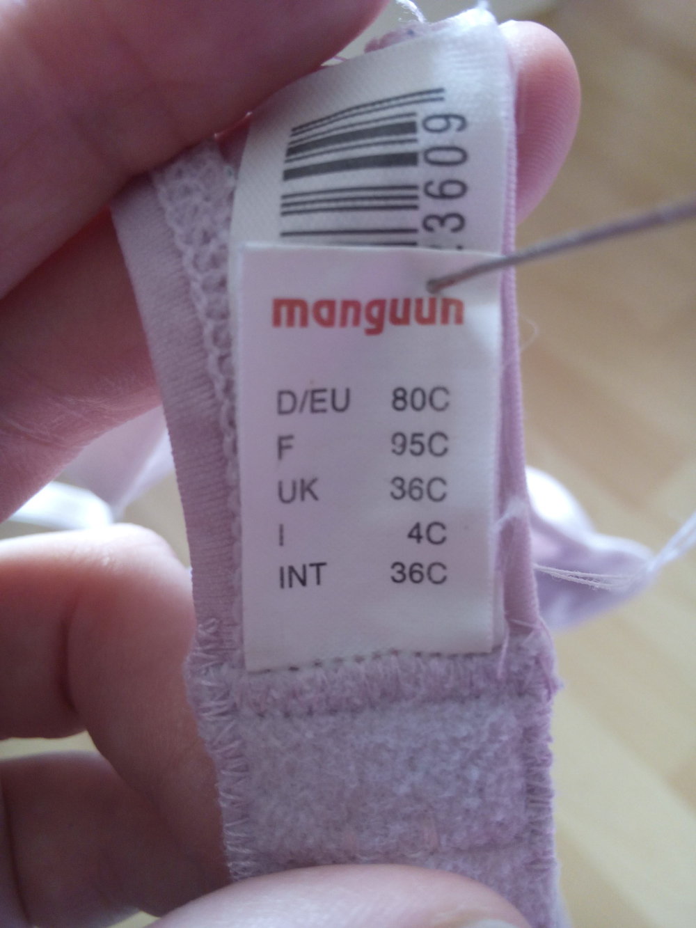 80C rosa BH mit Blumenmuster von manguun