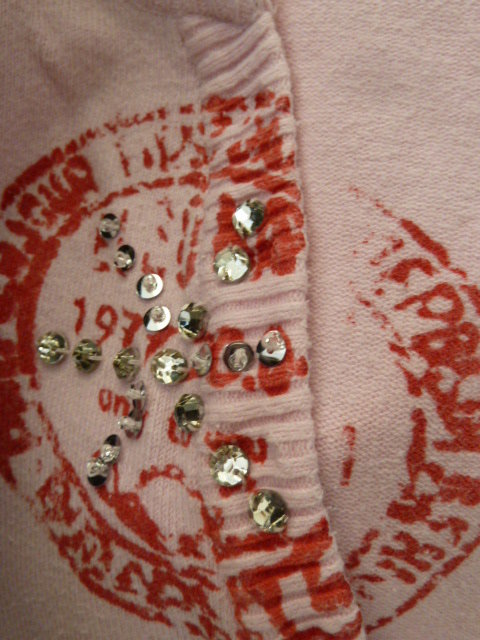 Rosa Pullover - Größe 34 / 36