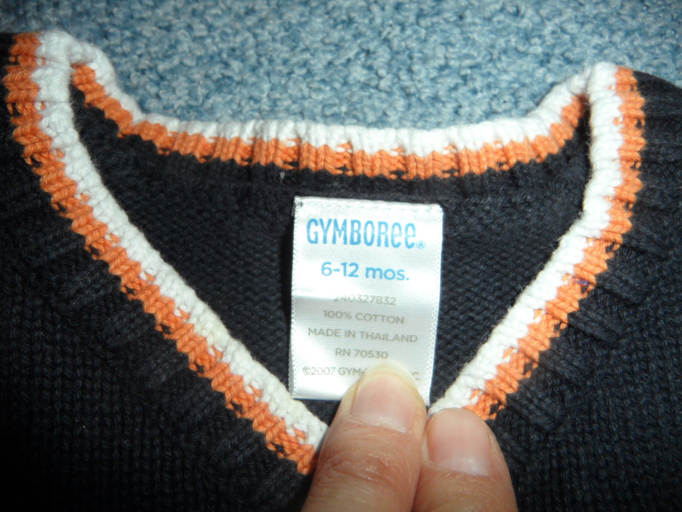 zuckersüßer Pullunder Gymboree Gr. 62/68