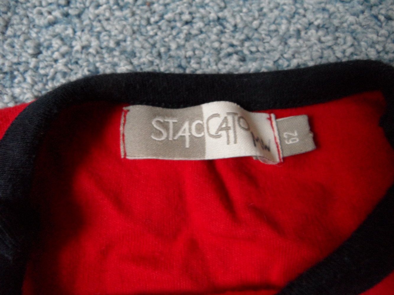 Staccato süßer Strampler Latzhose Lastwagen