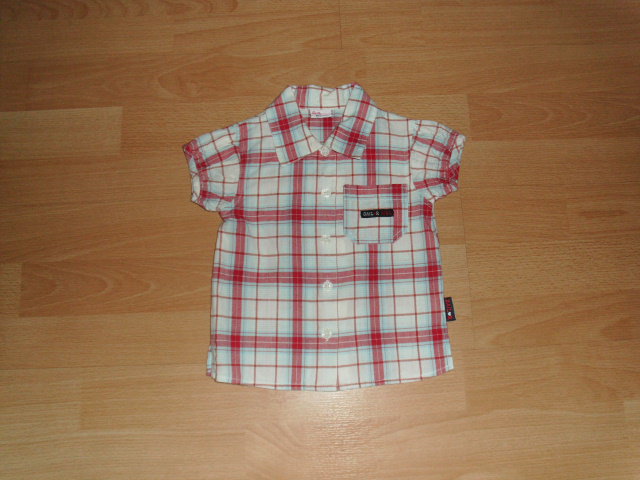 Bluse von Little Girl, kariert, Gr. 86