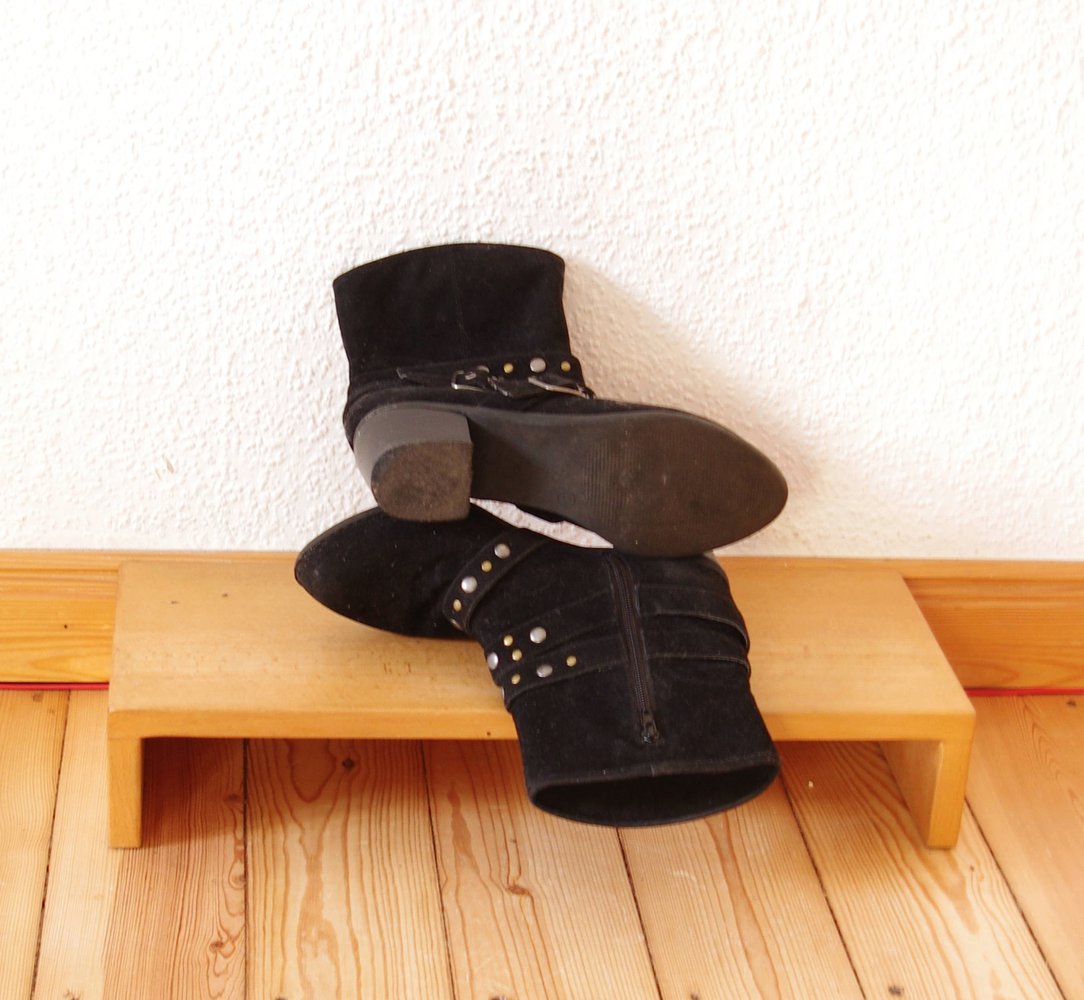 Joe Browns Stiefeletten Gr. 41 schwarz Nieten Cowboy 