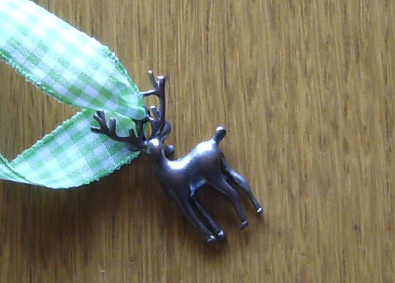 Tracht: Anhänger Hirsch, Modeschmuck, Oktoberfest, Landhauslook, Dirnd`l Accessoire für Charivari