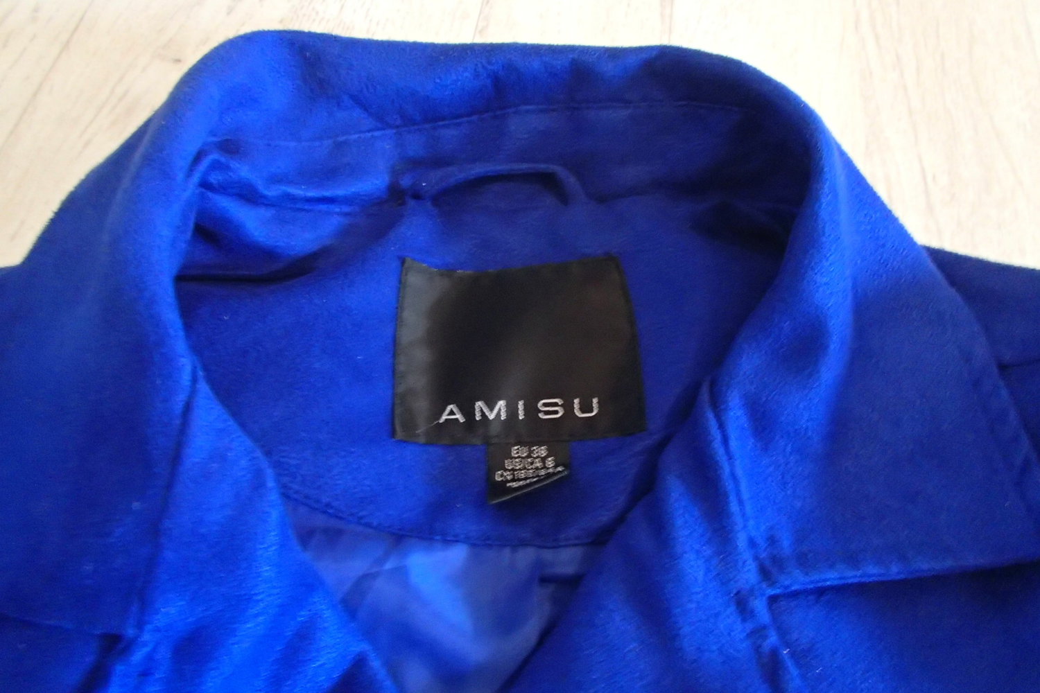 Königsblaue Blazer Jacke