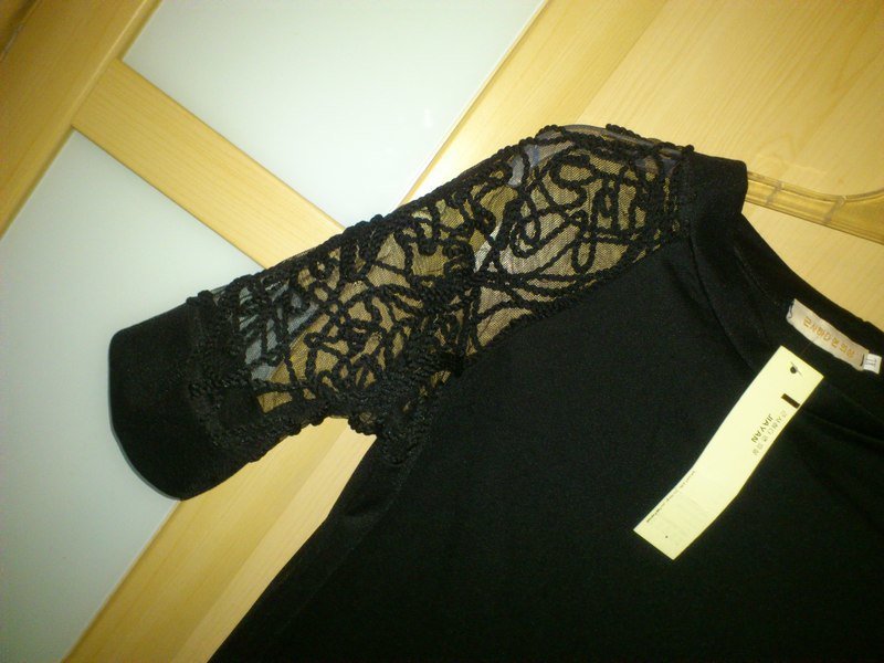 sexy longshirt minikleid spitze chiffon tunika