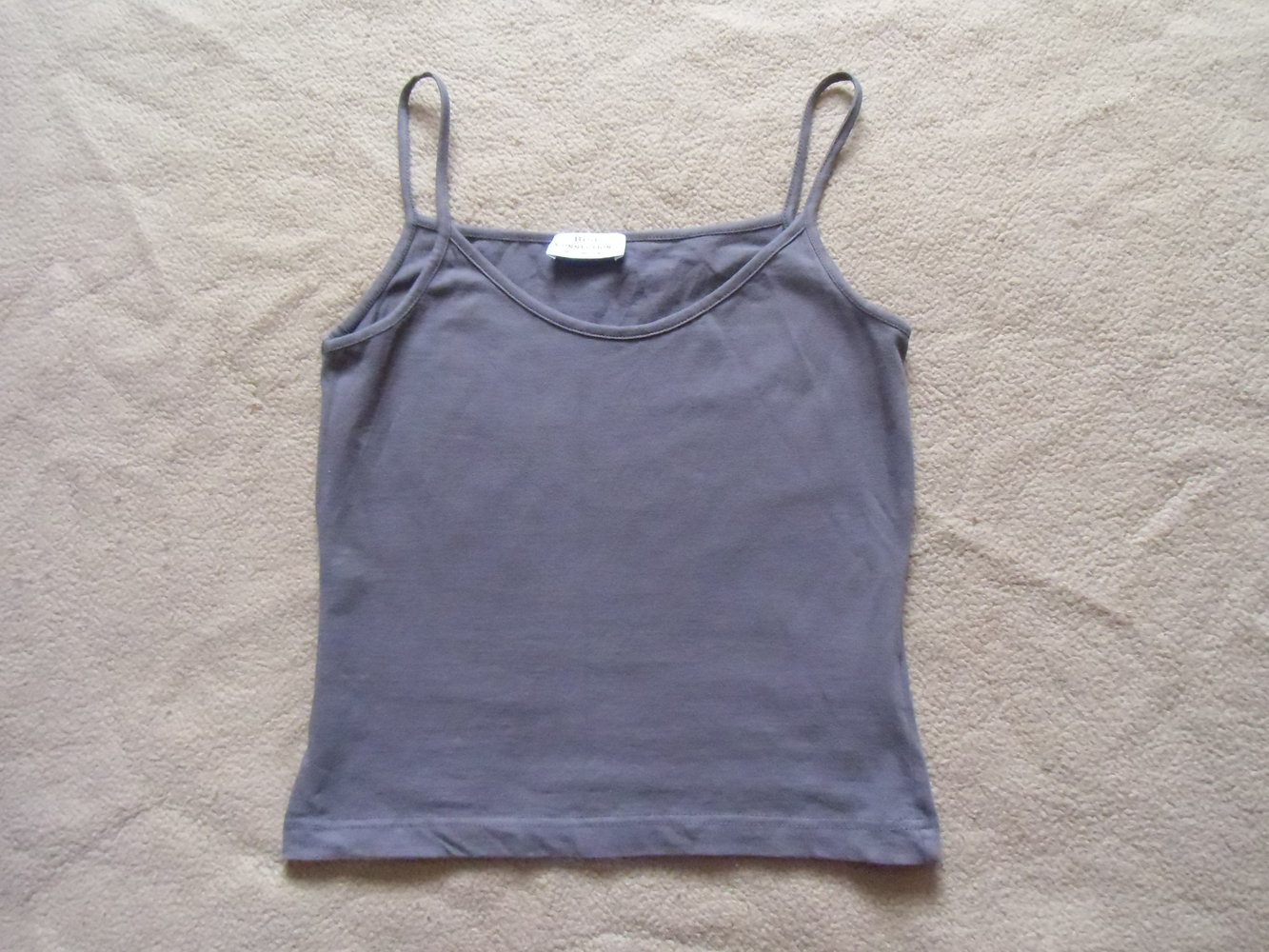 Braunes Damen - Trägertop Gr. 36