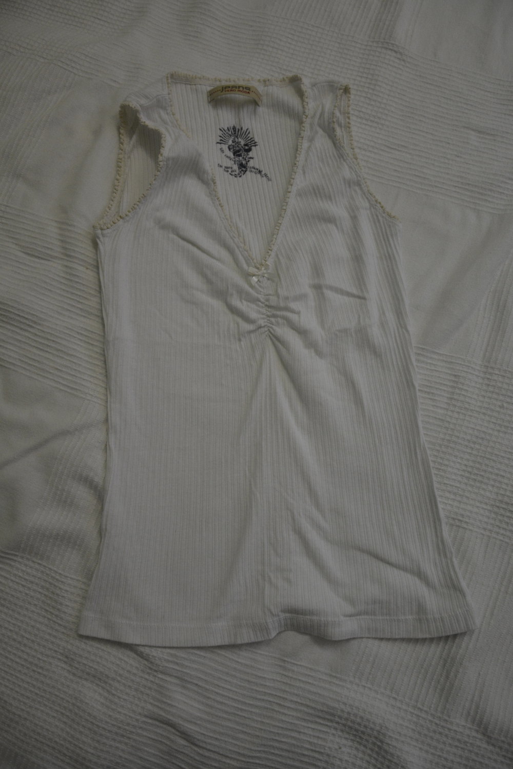 Weißes schickes Top