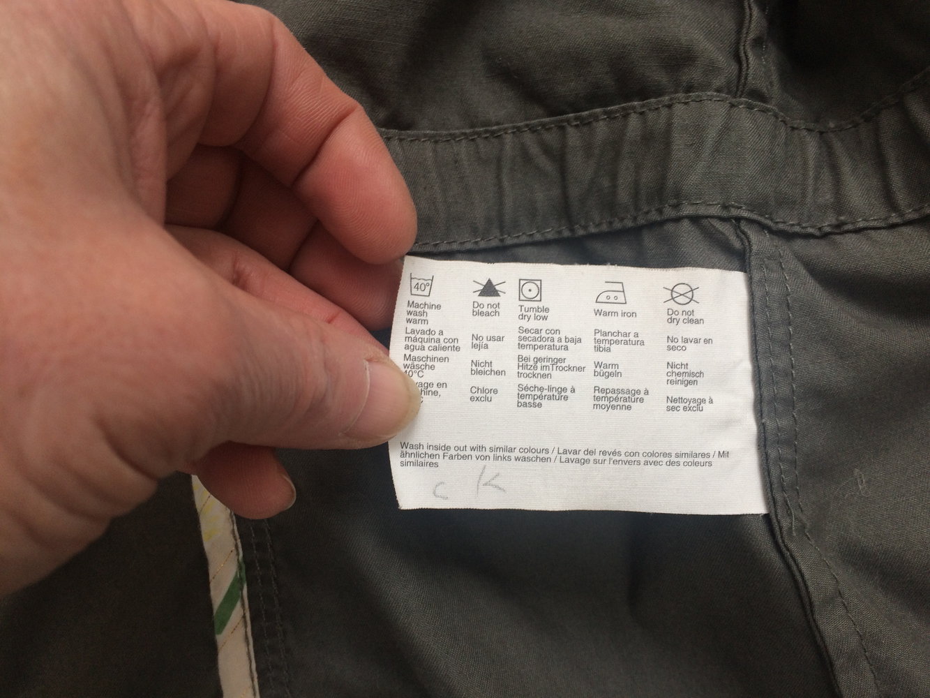 Esprit Baumwolljacke, Parka,  NEU, khaki, Gr 42