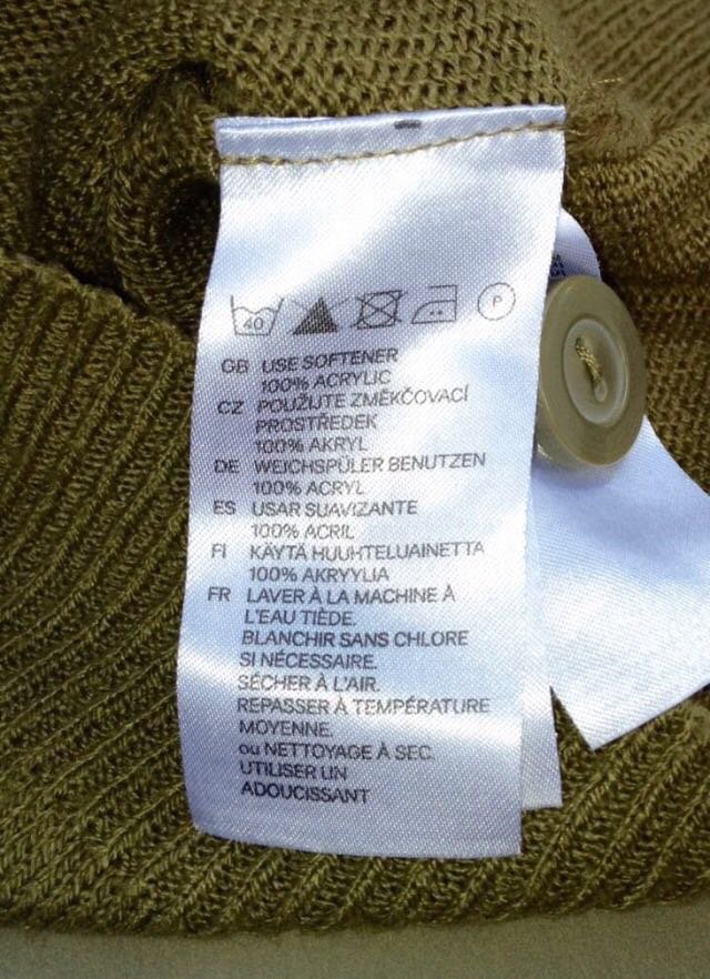 H&M Cardigan STRICKJACKE Khaki Gr. XS / 32