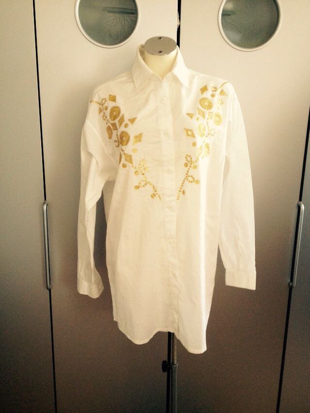 Pure Extravaganz Design Vintage Bluse Tunika 