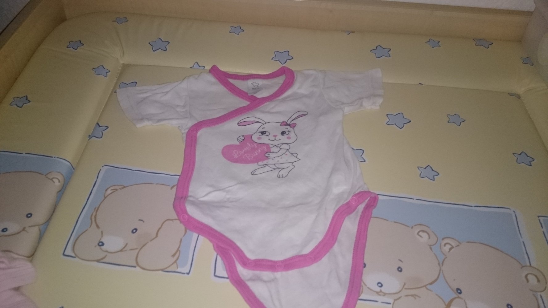 Kurzarm Wickelbody Gr 62