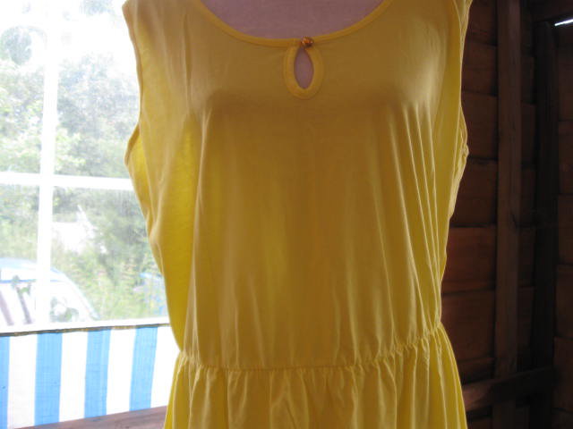 *** Sonnengelbes ~ Kleid ~ Longtop ~ Strandfeeling ***