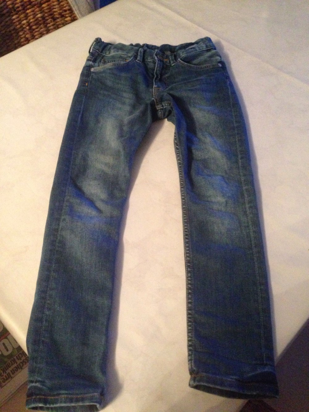 Skinny Fit Jeans Gr.140 von H&M