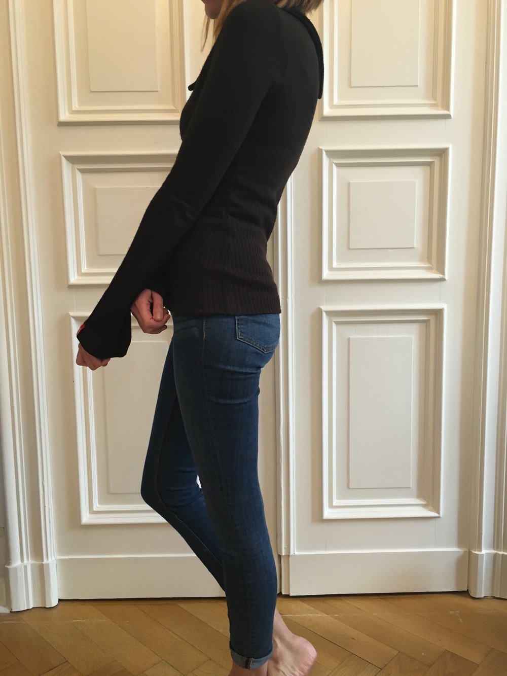 Enger Pullover von Miss Sixty in braun