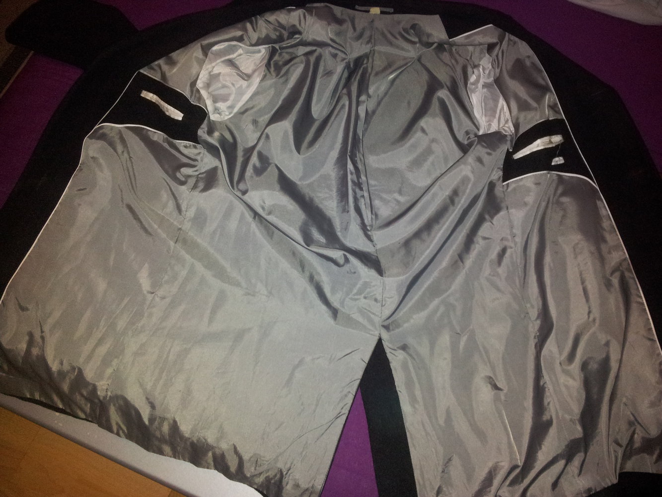  Herren Mantel Gr. 54 schwarz neuwertig