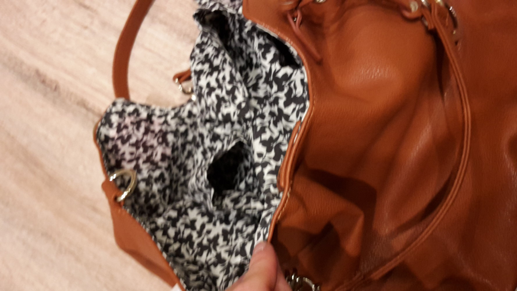 NEU! Anna Field Handtascher, Shopper, cognac, AF 