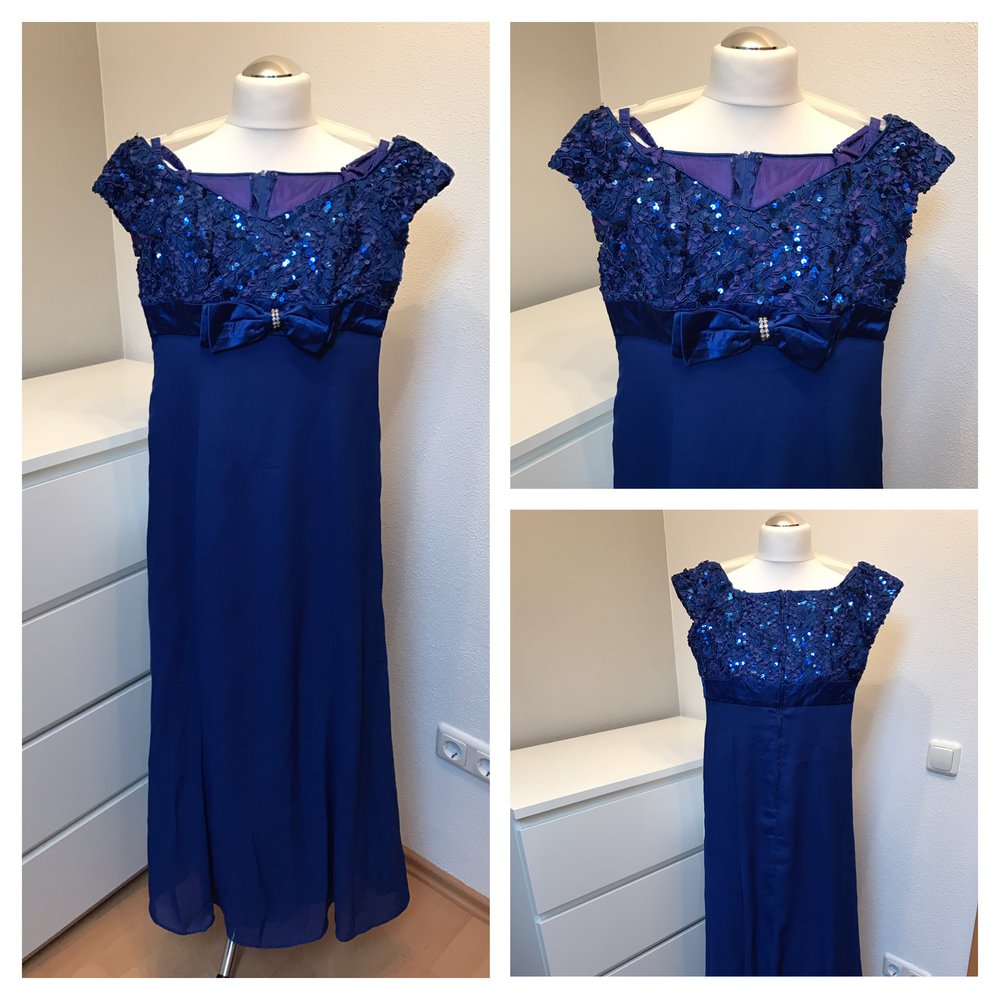 *Schönes auffälliges Abendkleid von Speed in der Gr.S*
