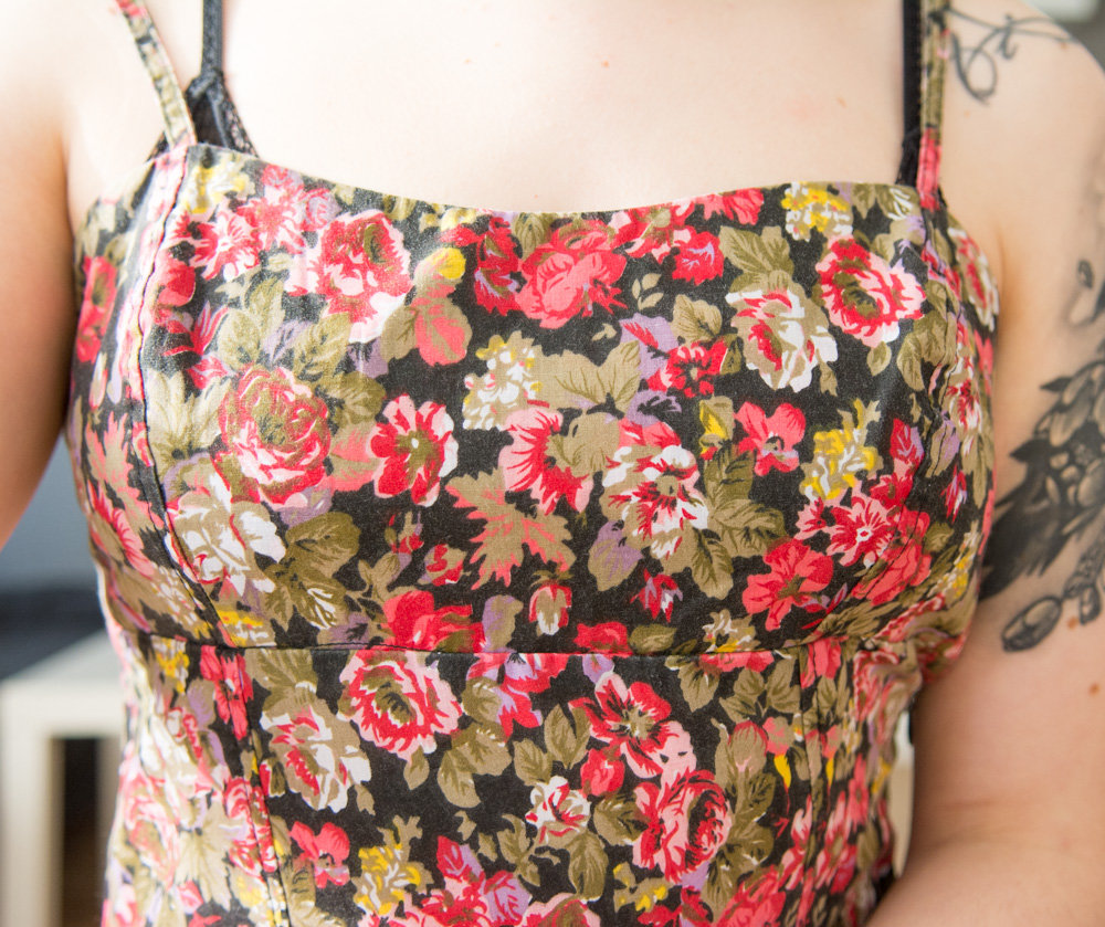 Frühlings Blumen Kleid