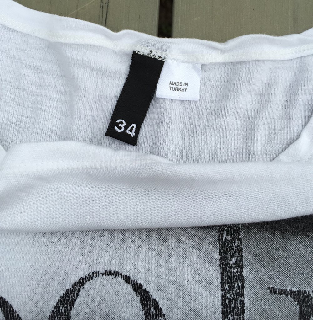 H&M Shirt *look inside* Gr. 34