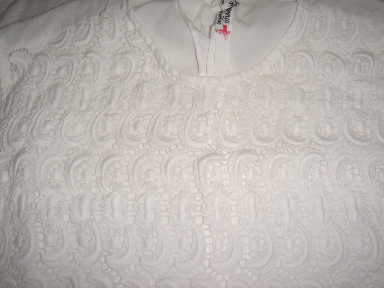 orginal 60èr jahre ärmellose bluse im rücken zu knöpfen orginal aus der schweiz