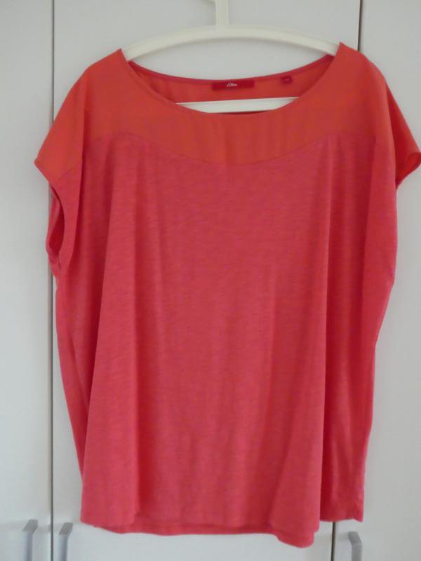  NEU – s.Oliver  – Shirt, lachs