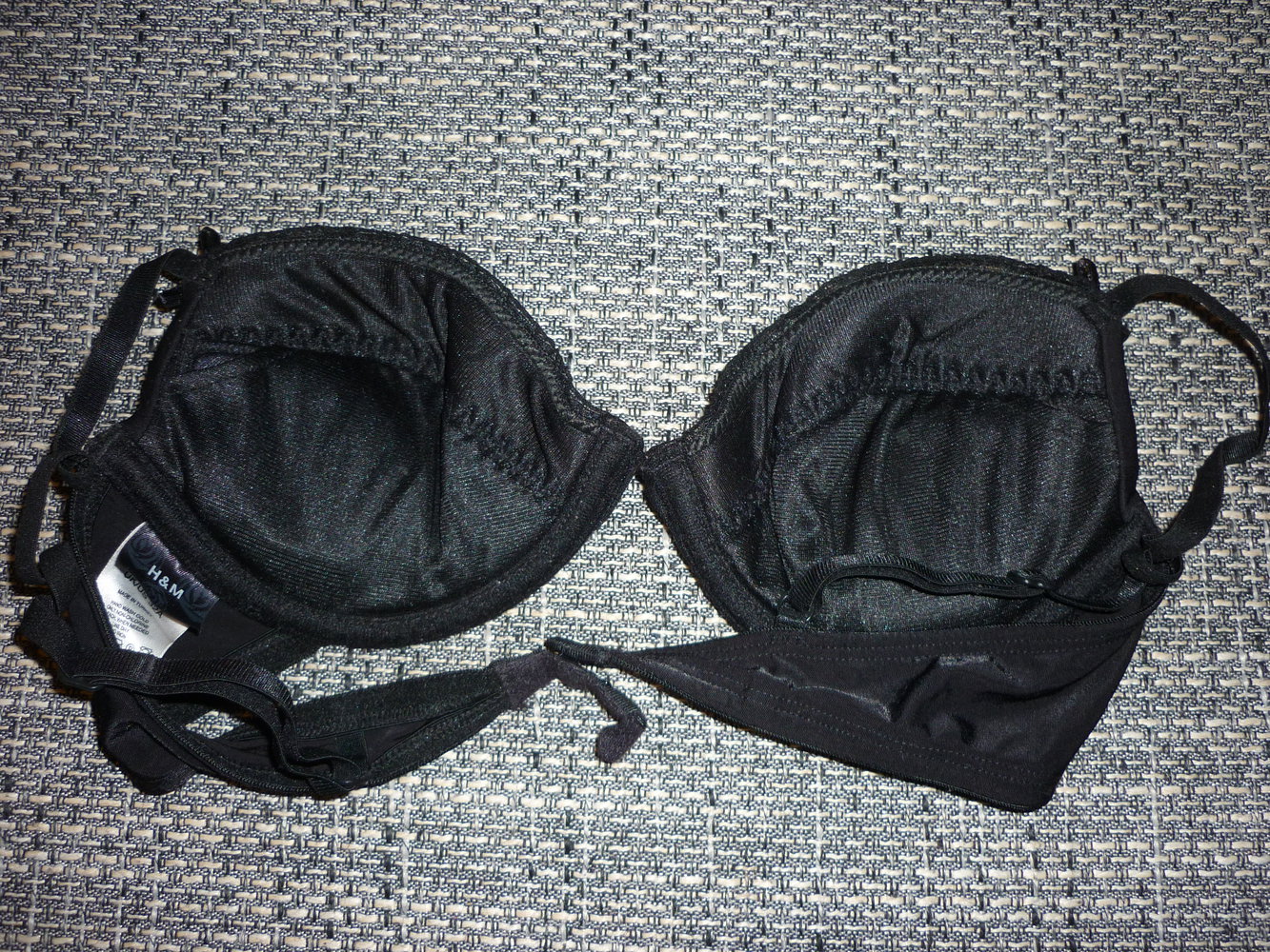 H&M Push-up BH schwarz Größe 70A