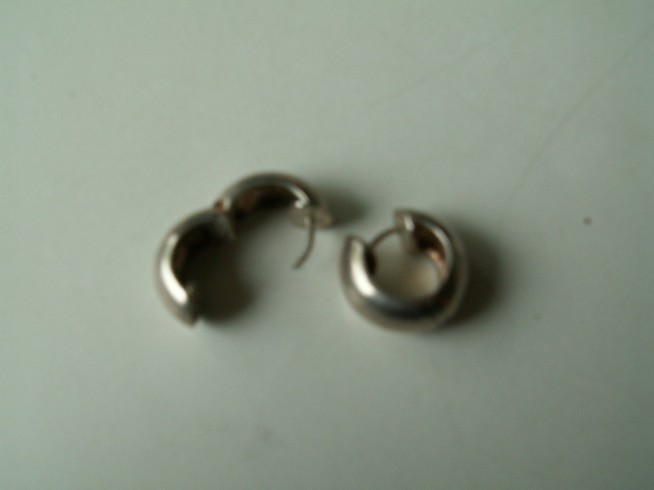 Wunderschöne silberne Creolen aus 925 Sterlingsilber !