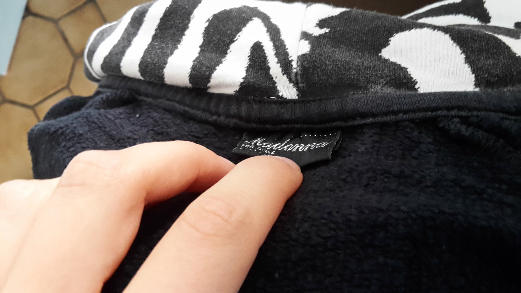 coole Hoodyjacke Reisverschluss