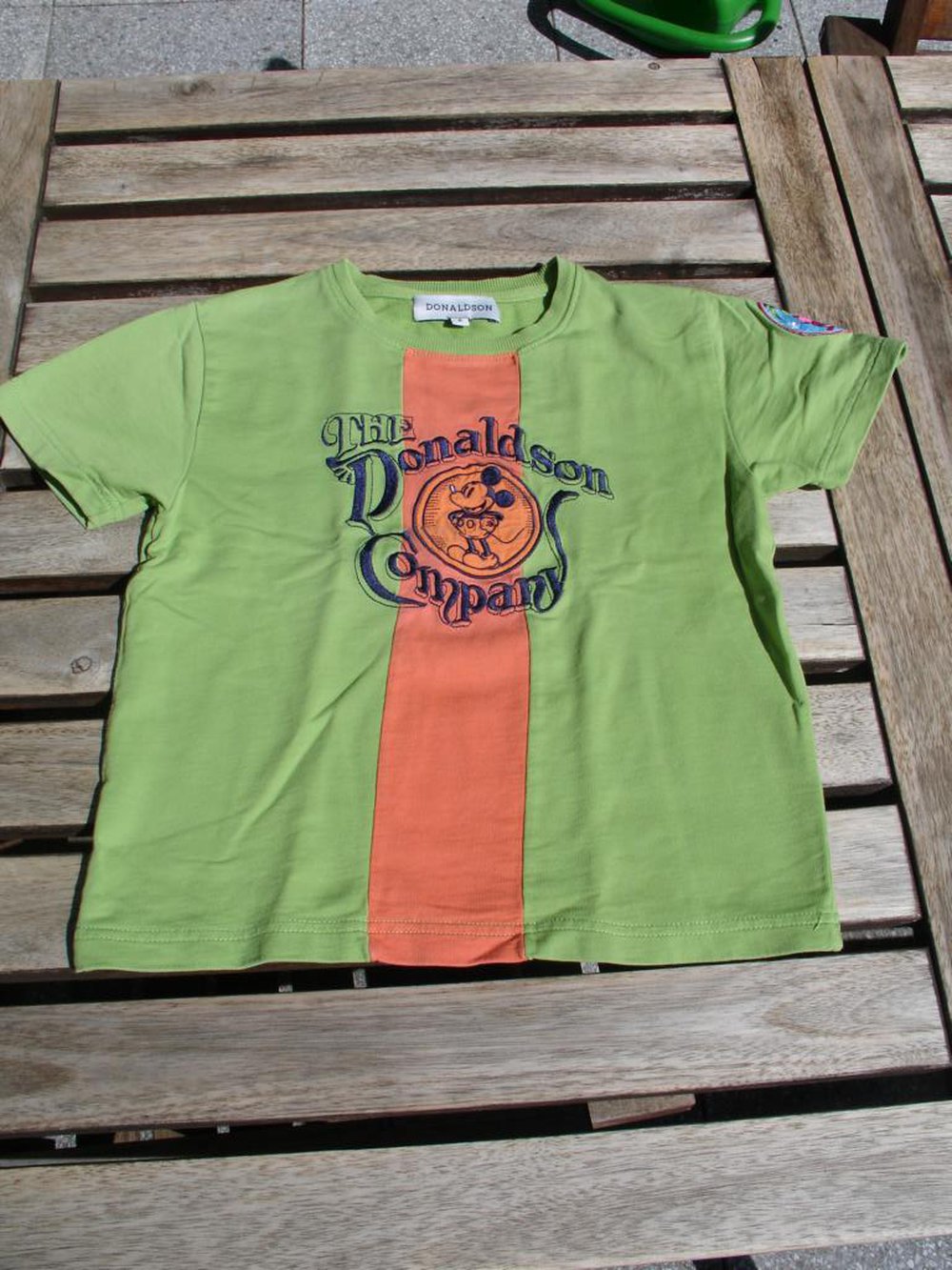 Donaldson T-Shirt Mickey Mouse Maus 116 6 TOP Palmen grün