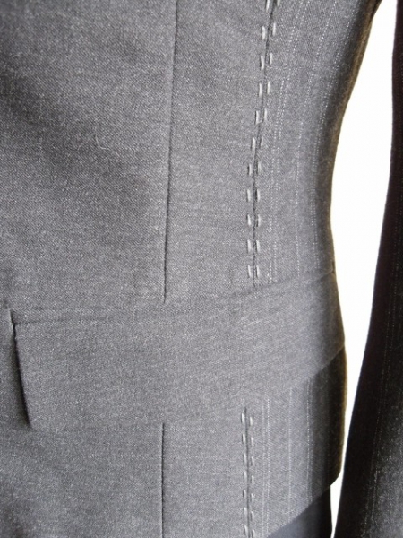 Grauer Anzug business - tolle Details 