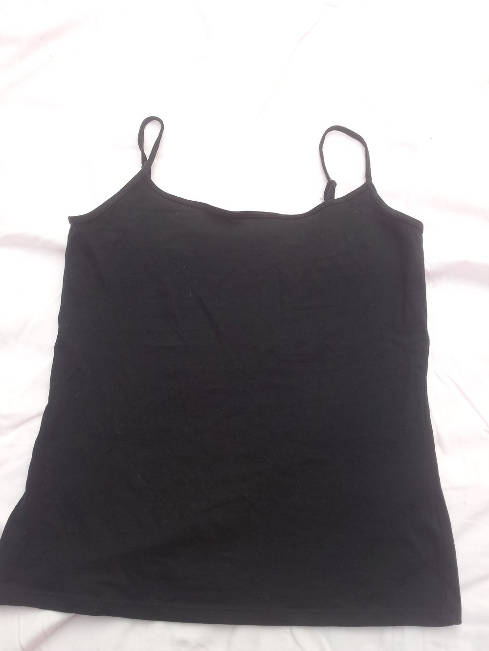  Top Spaghettiträger schwarz Atmosphere Gr. 42