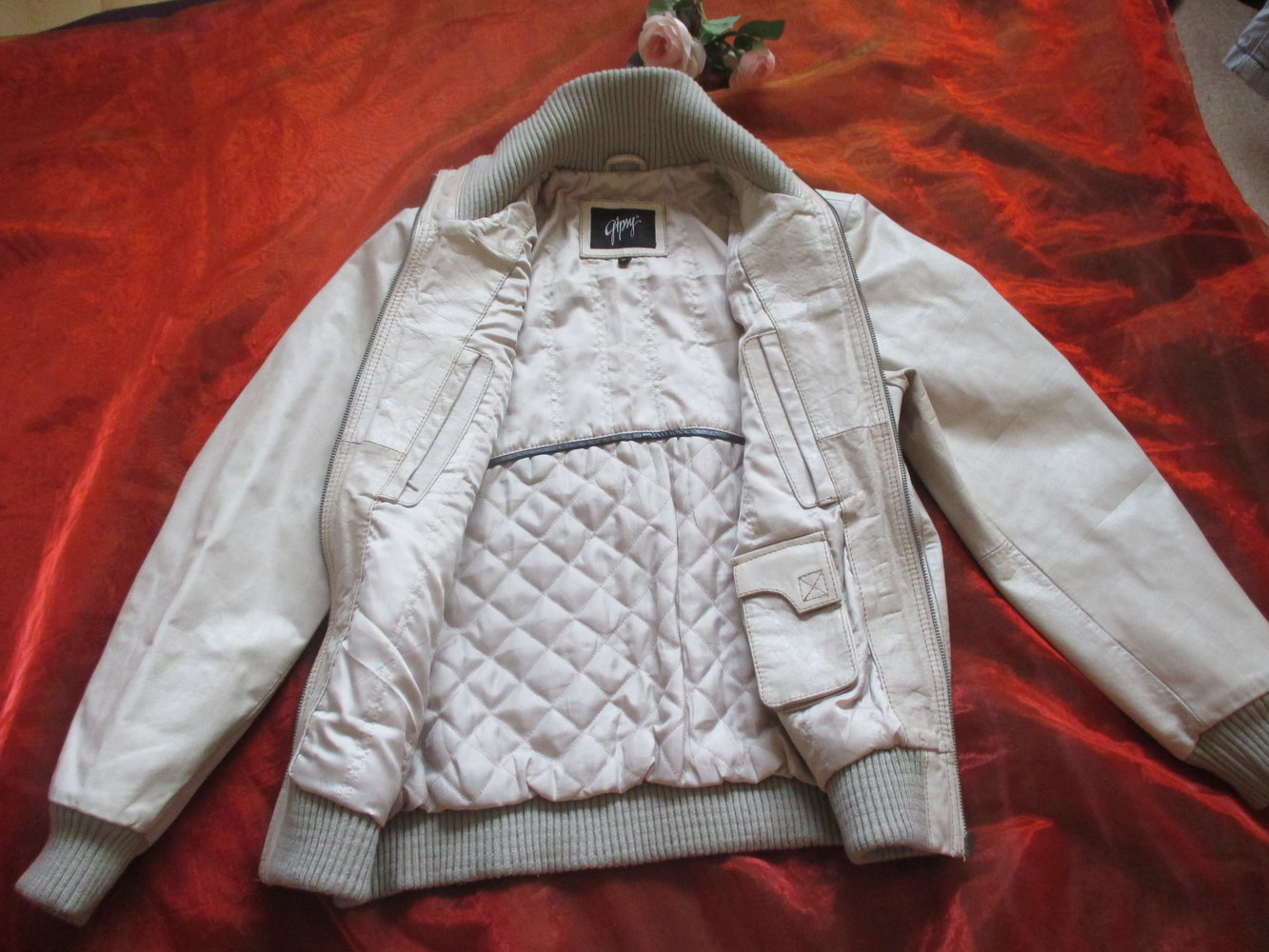 Echt Leder * Damen oder Herren * Unisex * Blouson Bomber Jacke 