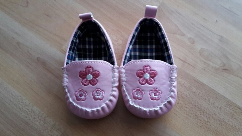 Baby Mädchen Mokassins Länge 10 am