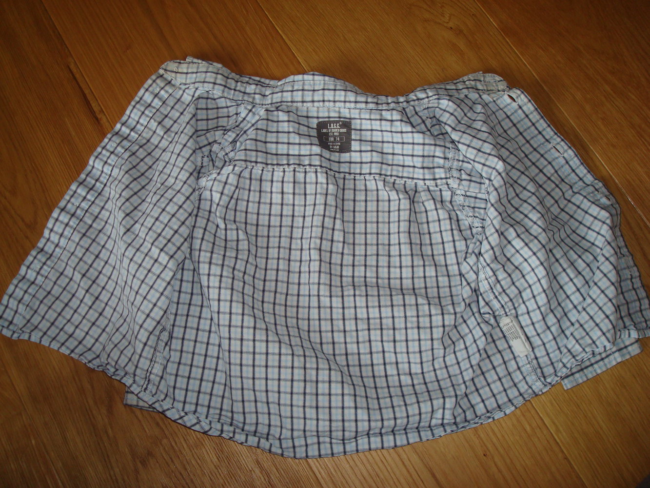 süßes Hemd von H&M LOGG In Gr. 74